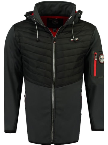 Geographical Norway Kurtka softshellowa "Tylonshell" w kolorze antracytowym