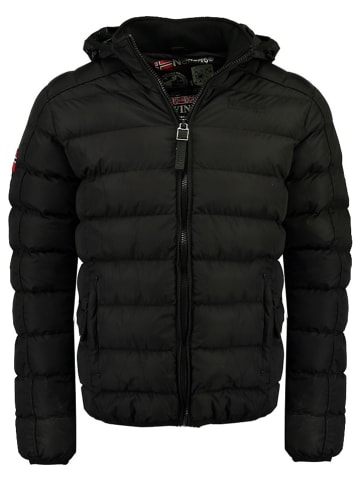 Geographical Norway Winterjacke in Schwarz