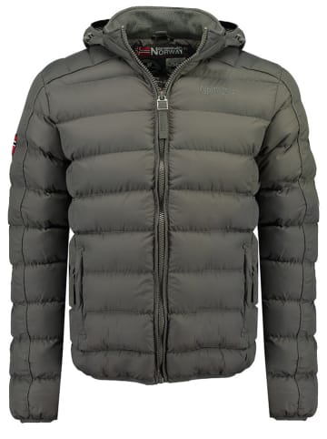 Geographical Norway Steppjacke in Grau