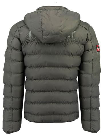Geographical Norway Doorgestikte jas grijs