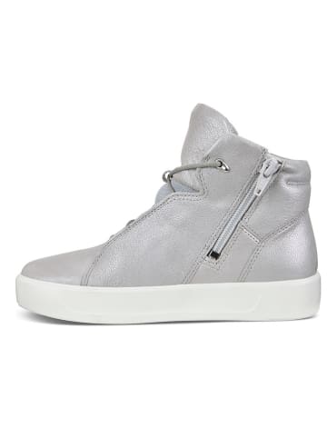 Ecco Leder-Sneakers "S8 Concrete" in Grau