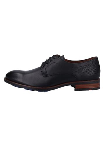 LLOYD Leder-Schnürschuhe "Jim" in Schwarz