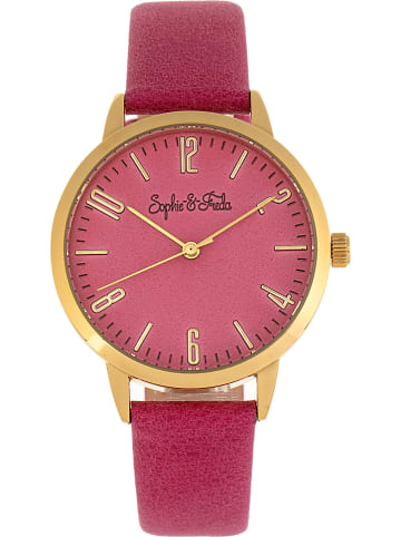 Sophie & Freda Quarzuhr "Vancouver" in Pink/ Gold