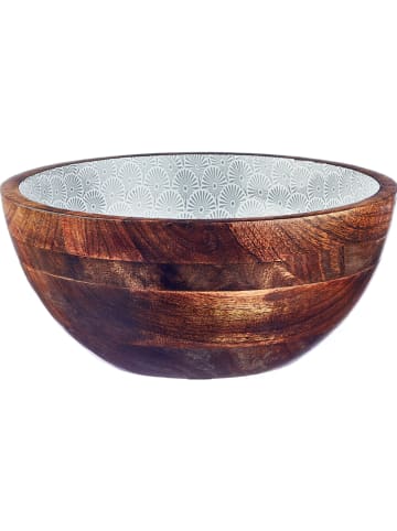 Reactiv Saladekom "Eclipse Flower" naturel/grijs - Ø 24 cm