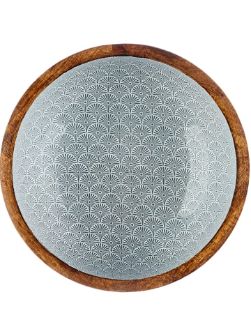 Björn Salaterka "Eclipse Flower" w kolorze brązowo-szarym - Ø 30 cm