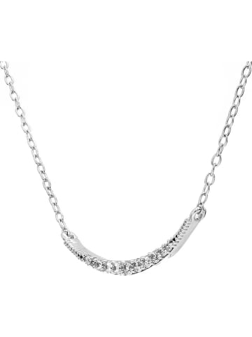 Diamant Vendôme Weißgold-Halskette mit Diamant-Schmuckelement - (L)40 cm