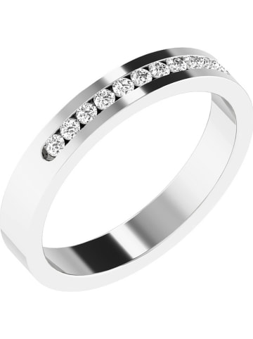 Vittoria Jewels Witgouden ring met diamanten