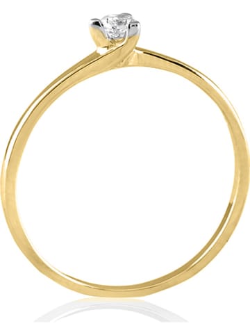 Vittoria Jewels Gouden ring met diamant