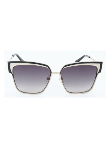 Karl Lagerfeld Damen-Sonnenbrille in Silber/ Schwarz
