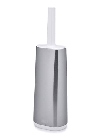 JosephJoseph Szczotka WC "Flex Stell" w kolorze srebrno-białym - 12,5 x 42,8 x 8,9 cm