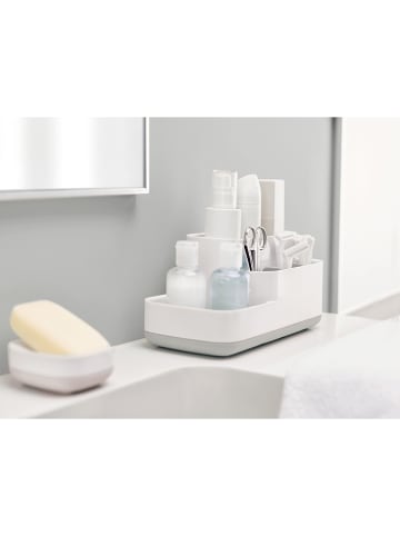 JosephJoseph Wastafelorganizer wit/grijs - (B)25 x (H)12 x (D)11,5 cm