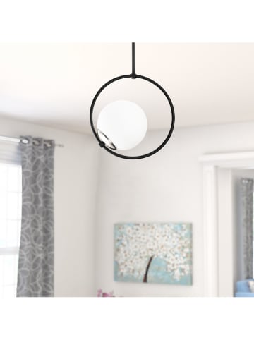 Opviq Lampa sufitowa w kolorze czarno-białym - 26 x 39 x 15 cm