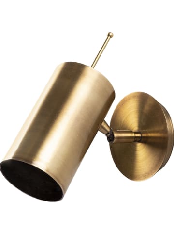 Opviq Lampa ścienna "Kem" w kolorze złotym - 9 x 23 cm