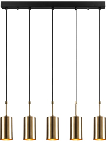 Opviq Lampa wisząca w kolorze złoto-czarnym - 79 x 40 x 9 cm