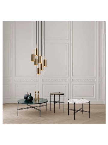 ABERTO DESIGN Hängeleuchte in Gold/ Schwarz - (H)40 x Ø 43 cm