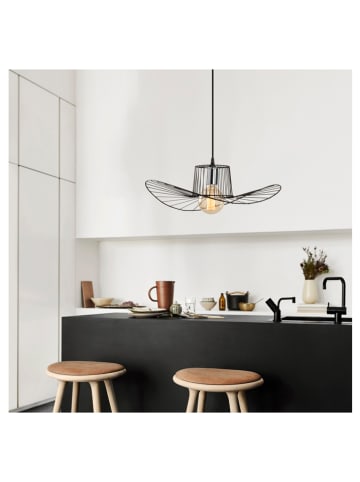 ABERTO DESIGN Lampa wisząca w kolorze czarnym - wys. 24 x Ø 50 cm