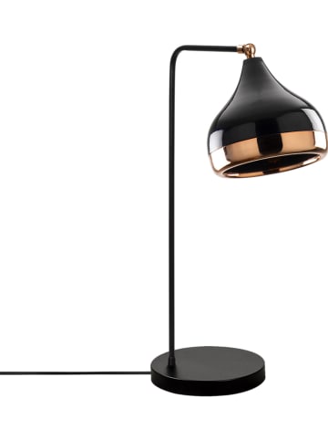 Opviq Lampa stołowa "Yildo" w kolorze miedziano-czarnym - wys. 52 cm