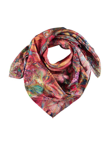 Made in Silk Zijden sjaal meerkleurig - (L)90 x (B)90 cm