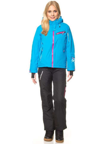 Peak Mountain 2tlg. Ski-/ Snowboardoutfit in Blau/ Schwarz