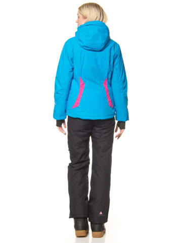Peak Mountain 2tlg. Ski-/ Snowboardoutfit in Blau/ Schwarz