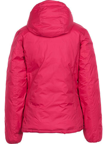 Peak Mountain Dwustronna kurtka zimowa w kolorze różowym