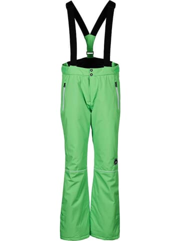 Peak Mountain Spodnie narciarskie w kolorze zielonym