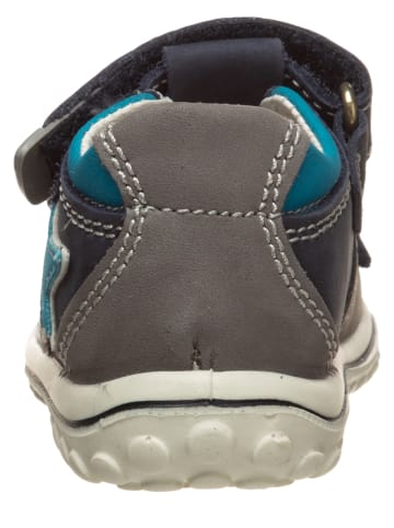 Primigi Leren enkelsandalen taupe/donkerblauw