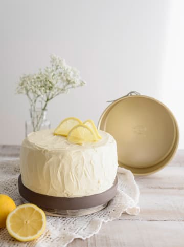 Dr. Oetker Tortownica "Golden Ester" w kolorze złotym - Ø 20 cm