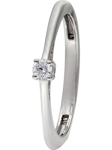 Vittoria Jewels Weißgold-Ring mit Diamanten