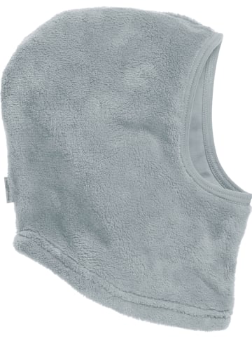 Playshoes Fleece-Sturmhaube in Grau