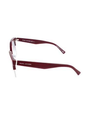 Marc Jacobs Damen-Sonnenbrille in Rot-Silber/ Hellblau