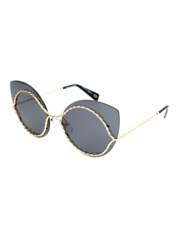 Marc Jacobs Damskie okulary przeciwsłoneczne w kolorze złoto-szarym