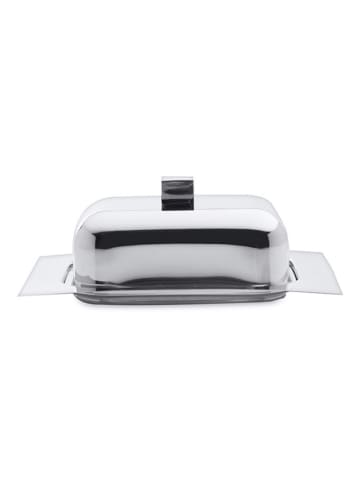 BergHOFF Edelstahl-Butterdose in Silber - (B)18,5 x (H)12,5 x (T)7,5 cm