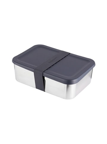 BergHOFF Lunchbox in Schwarz/ Silber - (B)21,5 x (H)7 x (T)14,5 cm