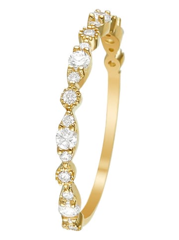 OR ÉCLAT Gold-Ring "Relation" mit Edelsteinen