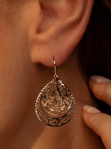 L instant d Or Gouden oorhangers "Orientale"