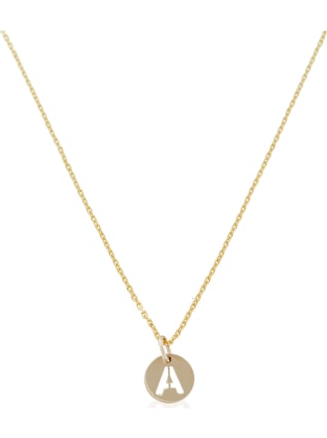OR ÉCLAT Gold-Anhänger "Lettre A dorée"