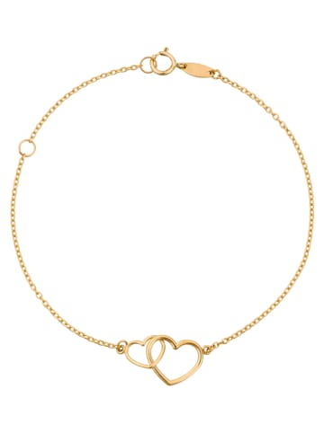 L instant d Or Gold-Armkette "Duo d'amour"