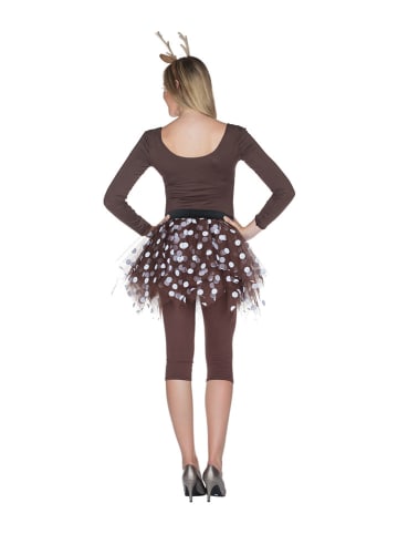 Party x People Kostuumrok "Ree" bruin/wit