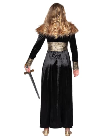 Rubie`s Kostuumjurk "Viking Koningin" zwart/lichtbruin