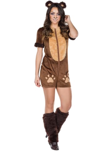 Party x People 3-delig kostuum "Beer" lichtbruin