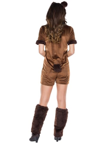 Party x People 3tlg. Kostüm "Bärchen" in Hellbraun