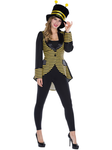 Party x People Kostümjacke "Biene" in Schwarz/ Gelb