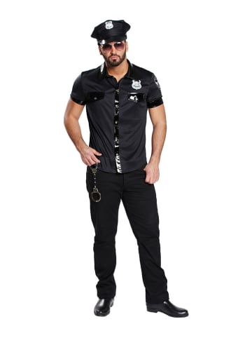 Rubie`s Kostuumblouse "Sexy Polizist" zwart