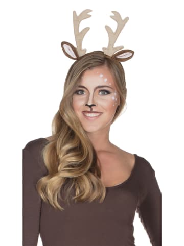 Party x People Haarreif "Rehkitz" in Beige/ Braun