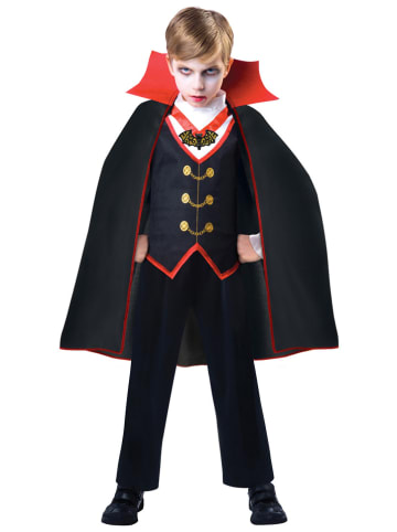 amscan 2-delig kostuum "Dracula" zwart