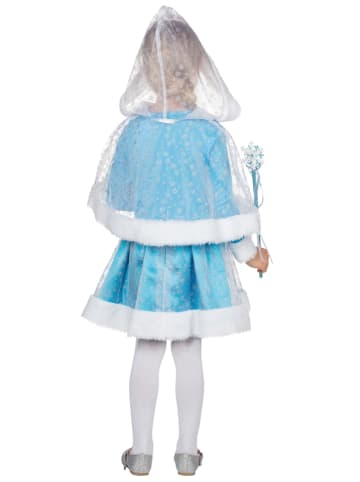 Party x People 2tlg. Kostüm "Schneeprinzessin" in Blau