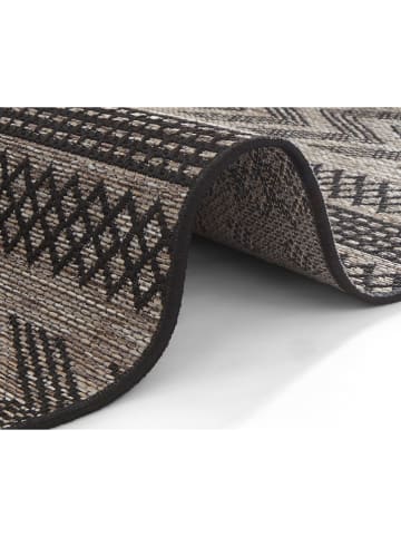 NORTHRUGS Indoor-/ Outdoor-Teppich "Sidon" in Beige/ Anthrazit