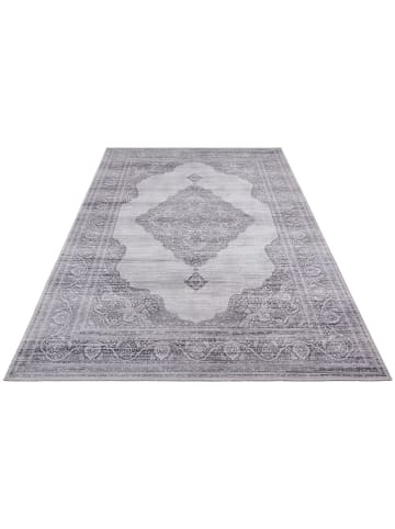 Nouristan Geweven tapijt "Carme" grijs