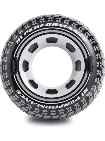 Intex Koło "MonsterTruck" w kolorze czarnym do pływania - Ø 114 cm - 9+